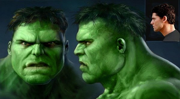 Hulk - Arte conceptual