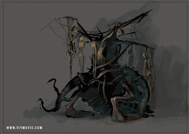 Legenda o Viy - Concept art