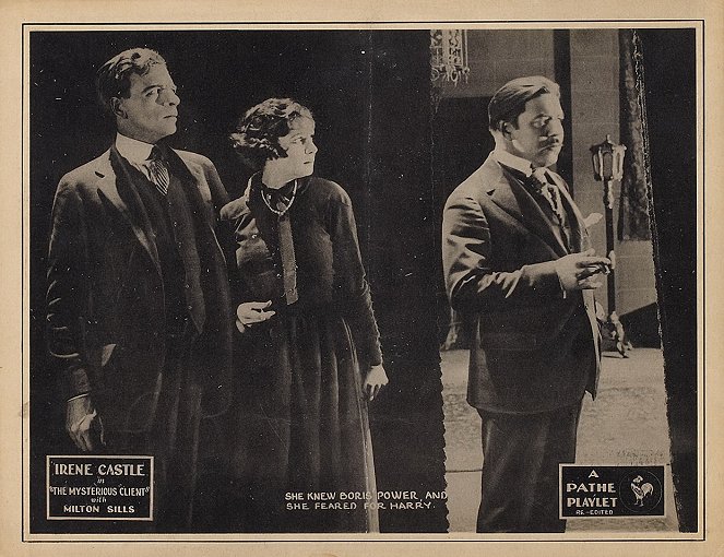 The Mysterious Client - Lobby Cards