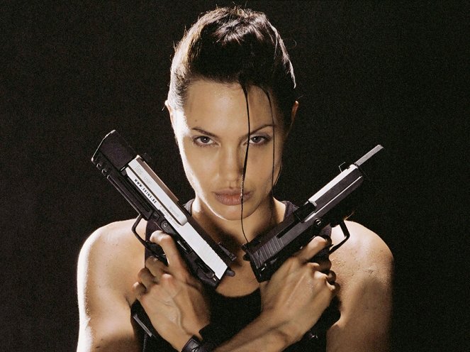 Lara Croft: Tomb Raider - Promoción - Angelina Jolie