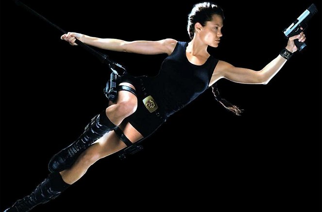 Lara Croft: Tomb Raider - Promoción - Angelina Jolie