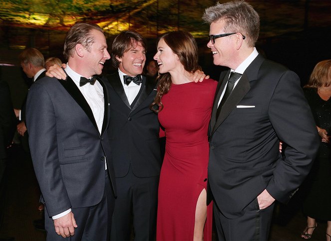 Mission: Impossible - Rogue Nation - Events - Simon Pegg, Tom Cruise, Rebecca Ferguson, Christopher McQuarrie