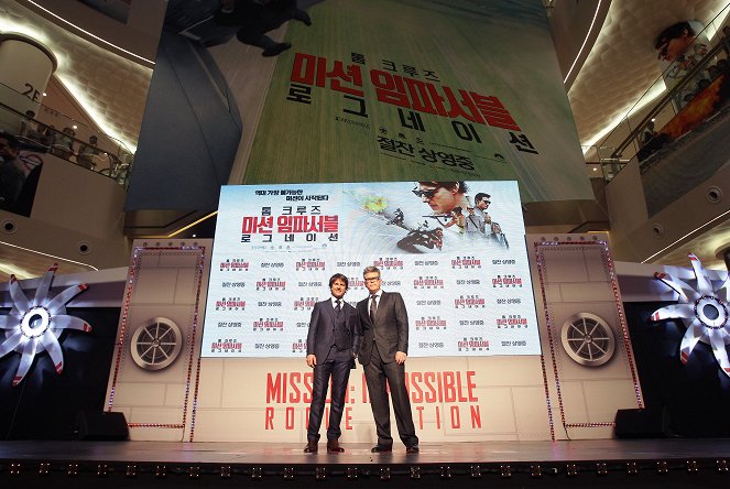 Mission: Impossible - Rogue Nation - Veranstaltungen - Tom Cruise, Christopher McQuarrie