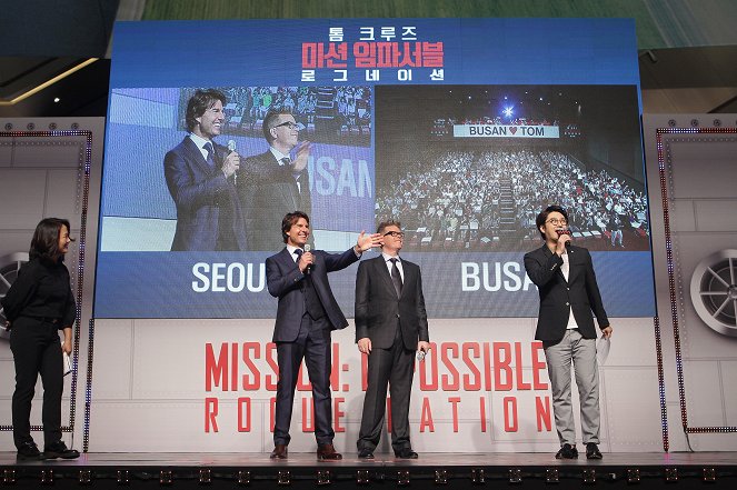 Missão: Impossível - Nação Secreta - De eventos - Tom Cruise, Christopher McQuarrie