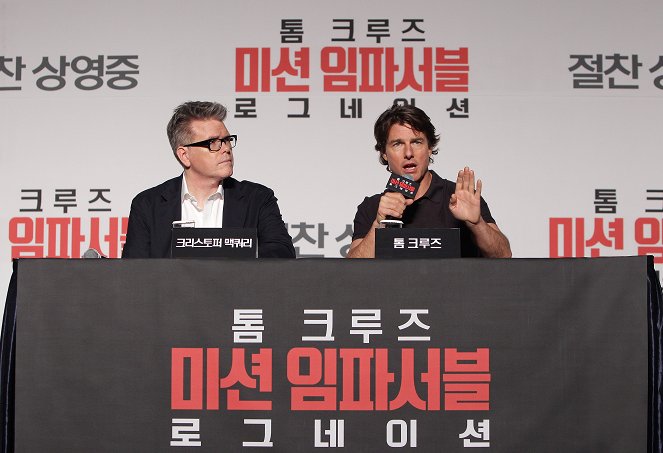 Misión: Imposible. Nación secreta - Eventos - Christopher McQuarrie, Tom Cruise