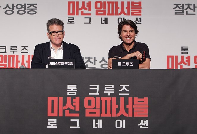 Missão: Impossível - Nação Secreta - De eventos - Christopher McQuarrie, Tom Cruise