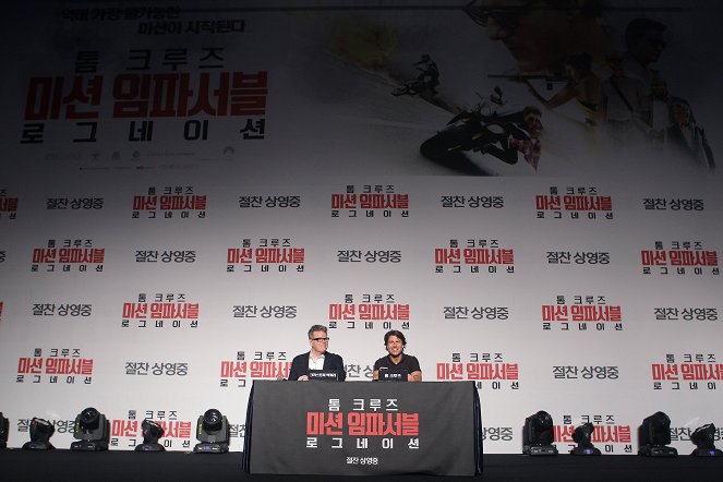 Mission: Impossible - Rogue Nation - Events - Christopher McQuarrie, Tom Cruise