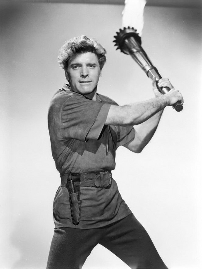 El halcón y la flecha - Promoción - Burt Lancaster