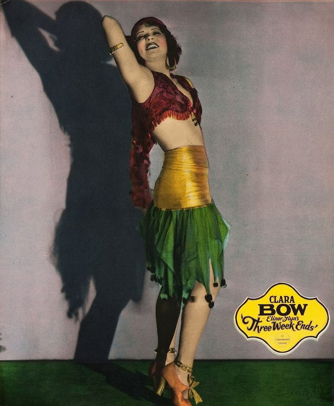 Three Weekends - Lobby Cards - Clara Bow