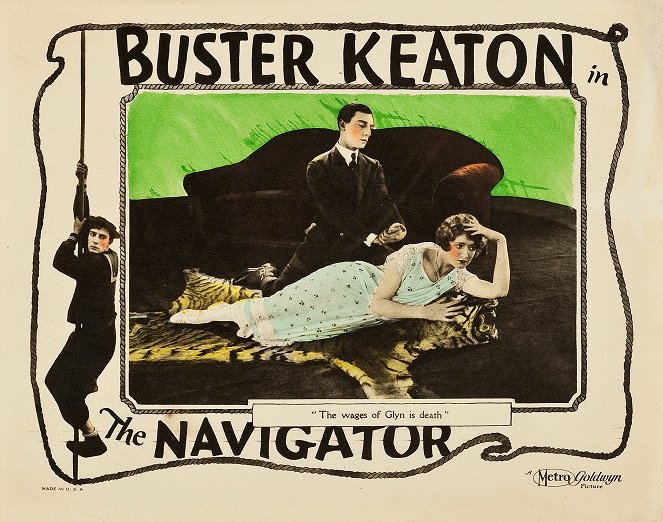 Buster Keaton, der Matrose - Lobbykarten