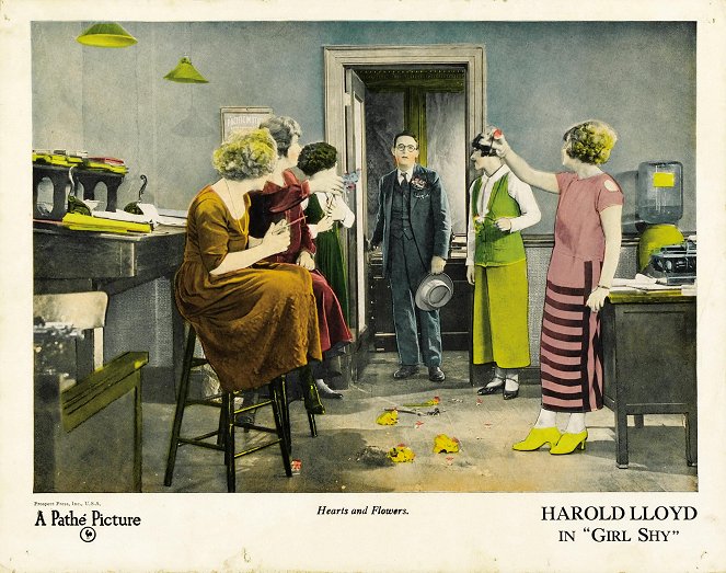 Girl Shy - Lobby Cards - Harold Lloyd