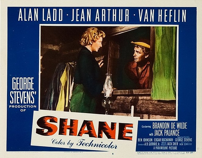 Shane - Fotosky - Jean Arthur, Alan Ladd