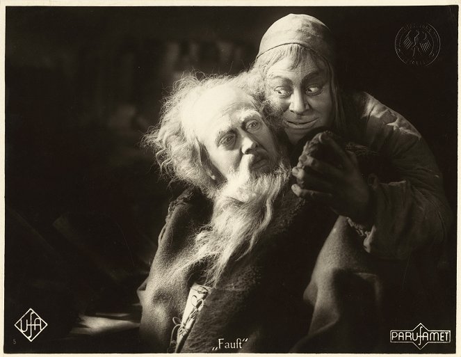 Faust, une légende allemande - Cartes de lobby - Gösta Ekman, Emil Jannings