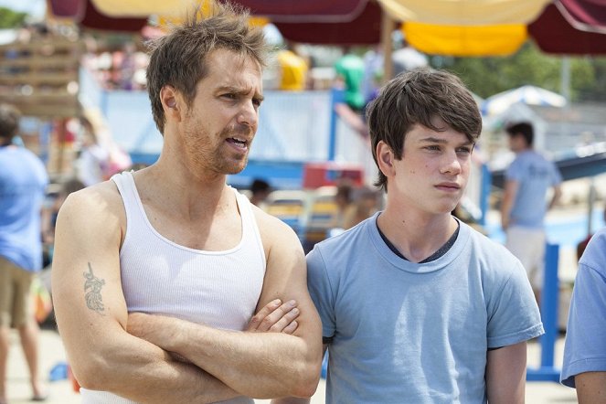 Ganz weit hinten - Filmfotos - Sam Rockwell, Liam James