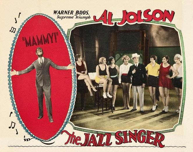 The Jazz Singer - Lobbykarten - Al Jolson