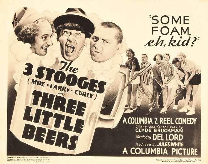 Three Little Beers - Lobby Cards