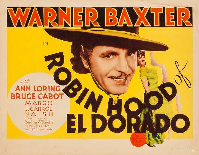 The Robin Hood of El Dorado - Cartões lobby
