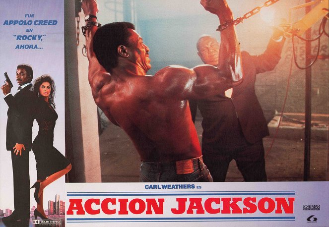 Action Jackson - Homem de Acção - Cartões lobby - Carl Weathers