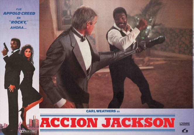 Action Jackson - Homem de Acção - Cartões lobby - Carl Weathers