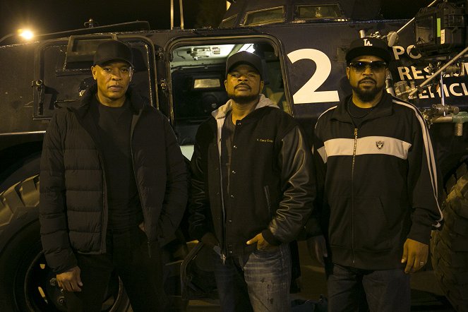 Straight Outta Compton - Tournage - Dr. Dre, F. Gary Gray, Ice Cube