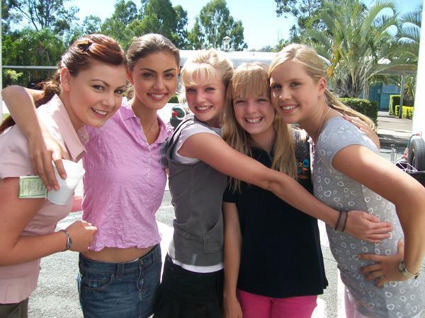 H2O - Making of - Brittany Byrnes, Phoebe Tonkin, Cariba Heine, Cleo Massey, Claire Holt