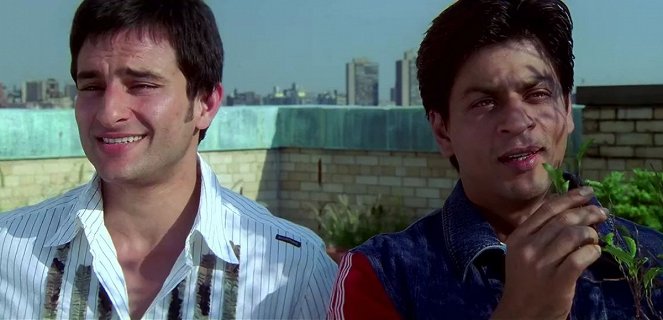 Indian Love Story - Lebe und denke nicht an morgen - Filmfotos - Saif Ali Khan, Shahrukh Khan