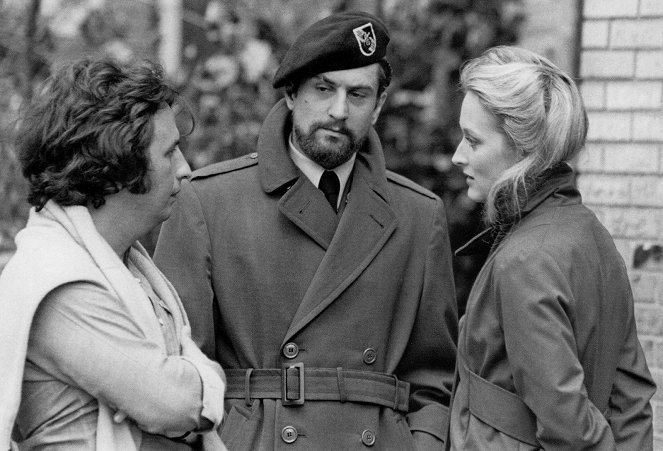 The Deer Hunter - Van de set - Michael Cimino, Robert De Niro, Meryl Streep