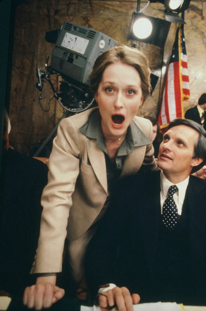 La Vie privée d'un sénateur - Tournage - Meryl Streep, Alan Alda