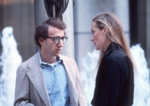 Manhattan - De filmagens - Woody Allen, Meryl Streep