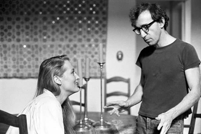 Manhattan - Z nakrúcania - Meryl Streep, Woody Allen