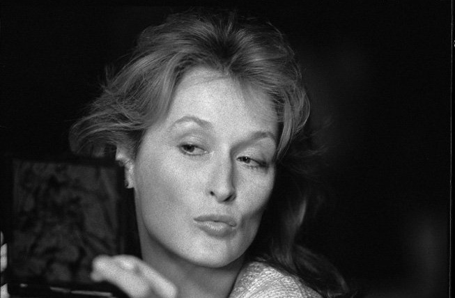 Der Liebe verfallen - Dreharbeiten - Meryl Streep