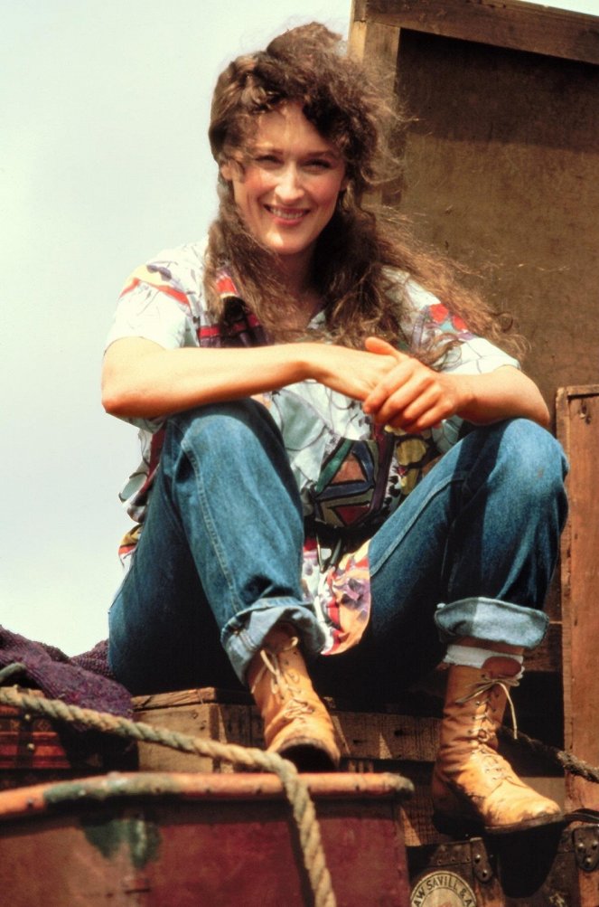 Távol Afrikától - Forgatási fotók - Meryl Streep