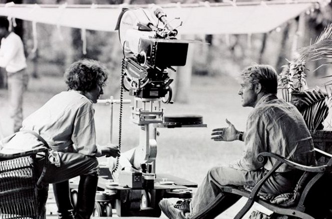 Jenseits von Afrika - Dreharbeiten - Meryl Streep, Robert Redford