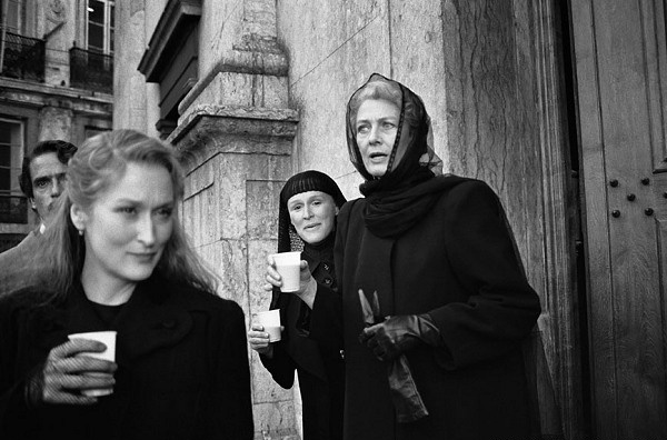 Das Geisterhaus - Dreharbeiten - Meryl Streep, Glenn Close, Vanessa Redgrave