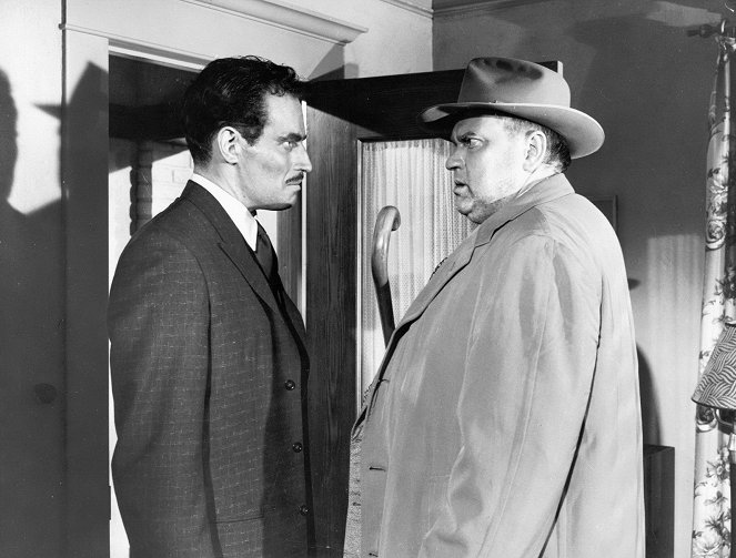 Im Zeichen des Bösen - Filmfotos - Charlton Heston, Orson Welles