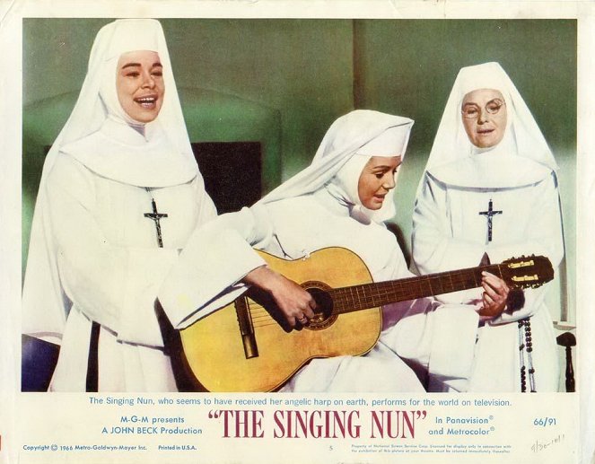 Dominique - Die singende Nonne - Lobbykarten