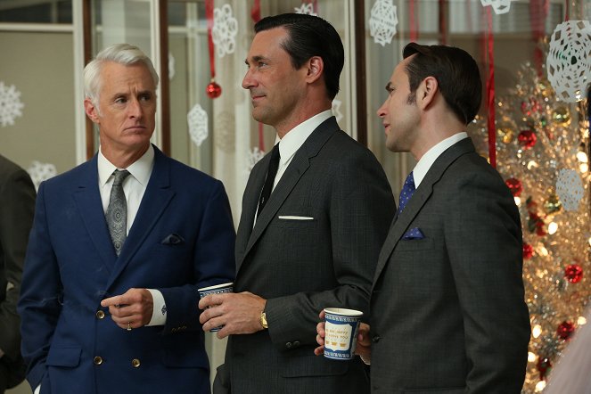 Šílenci z Manhattanu - Ve dveřích, část 1 - Z filmu - John Slattery, Jon Hamm, Vincent Kartheiser