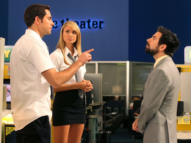 Chuck - Season 4 - Chuck gegen den Ehering - Filmfotos - Zachary Levi, Stacy Keibler, Joshua Gomez