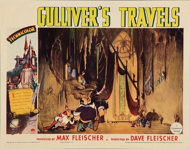 Les Voyages de Gulliver - Cartes de lobby
