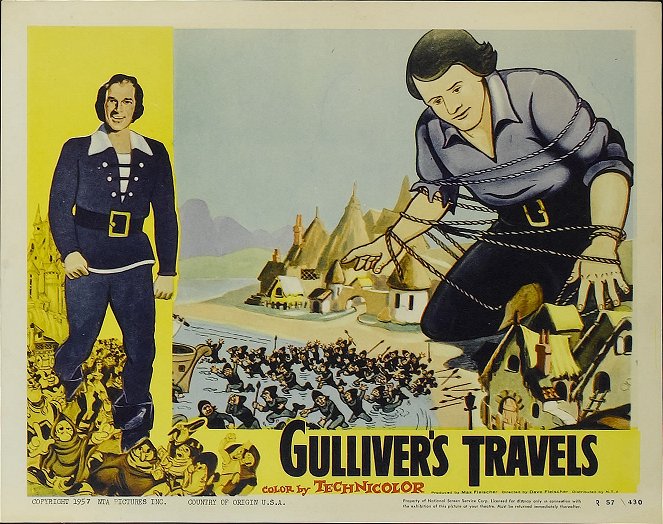 As Viagens de Gulliver - Cartões lobby