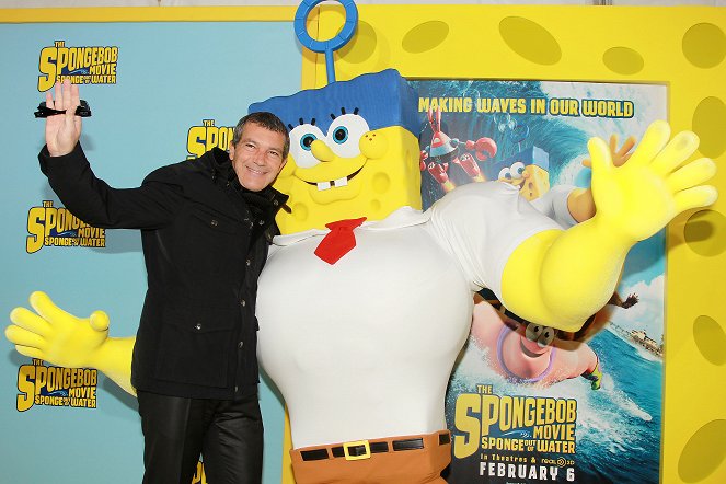 SpongeBob 3D: Spons op het droge - Evenementen - Antonio Banderas