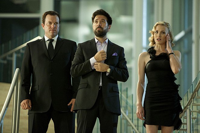 Chuck - Season 5 - Chuck gegen den Zoom - Filmfotos - Adam Baldwin, Joshua Gomez, Yvonne Strahovski