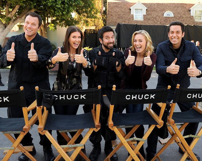 Chuck - Season 5 - Chuck Versus Sarah - Making of - Adam Baldwin, Sarah Lancaster, Joshua Gomez, Yvonne Strahovski, Zachary Levi