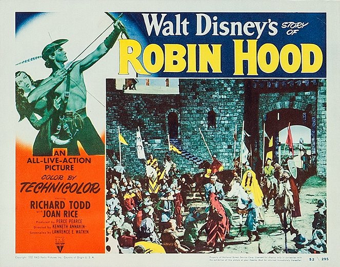 The Story of Robin Hood and His Merrie Men - Lobbykaarten