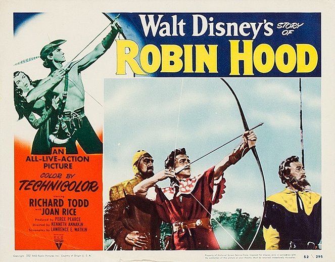 The Story of Robin Hood and His Merrie Men - Lobbykaarten