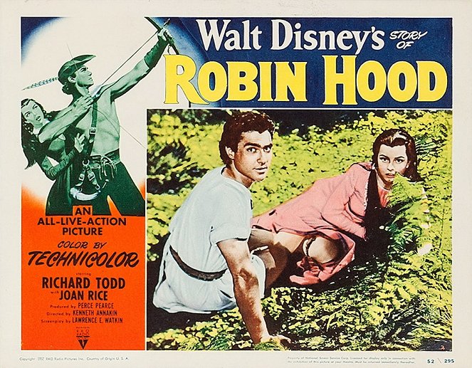 The Story of Robin Hood and His Merrie Men - Cartões lobby
