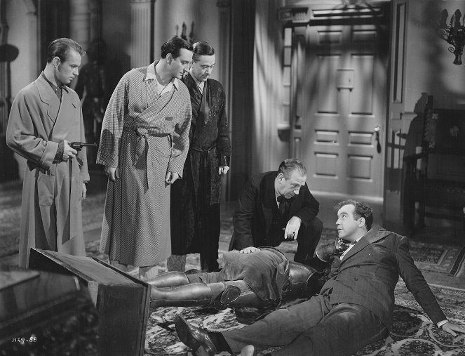 Le Chat noir - Film - Alan Ladd, Basil Rathbone, John Eldredge, Broderick Crawford