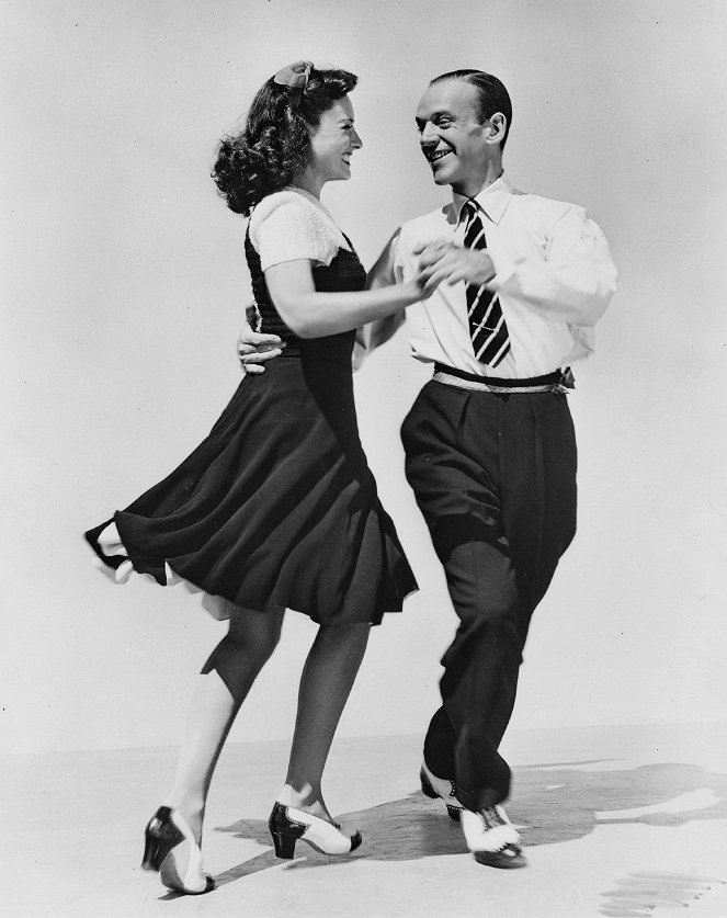 Tanssin tapaan - Promokuvat - Paulette Goddard, Fred Astaire