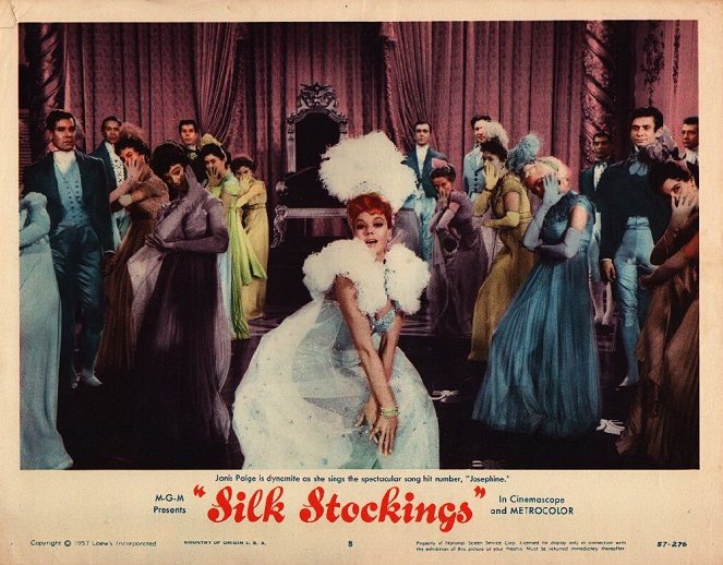 Silk Stockings - Cartões lobby