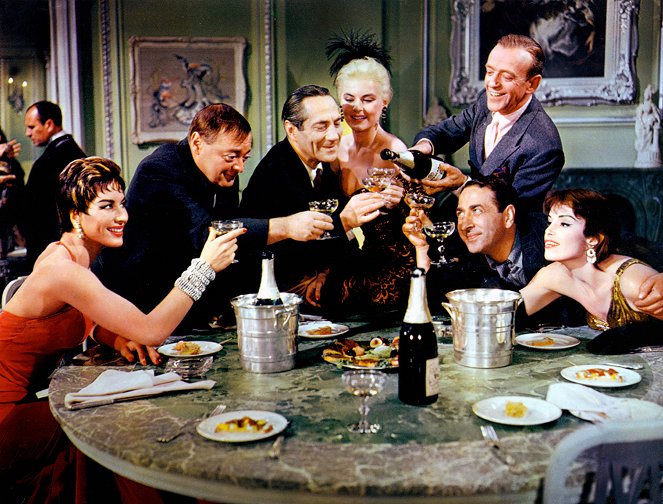 Silkkisukat - Kuvat elokuvasta - Peter Lorre, Joseph Buloff, Fred Astaire, Jules Munshin
